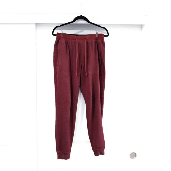 lululemon athletica Other - COPY - Lululemon Men's Medium Textured Maroon Joggers